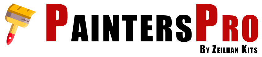 Professional painter logo design built into Zeilhan’s contractor web